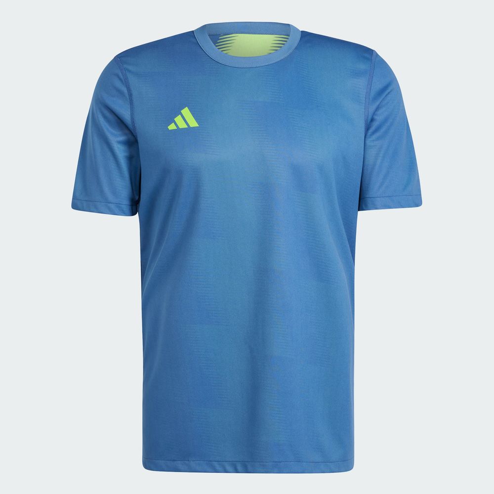 Foto 4 pulgar | Camiseta Doble Vista 24 Adidas Azul para Hombre