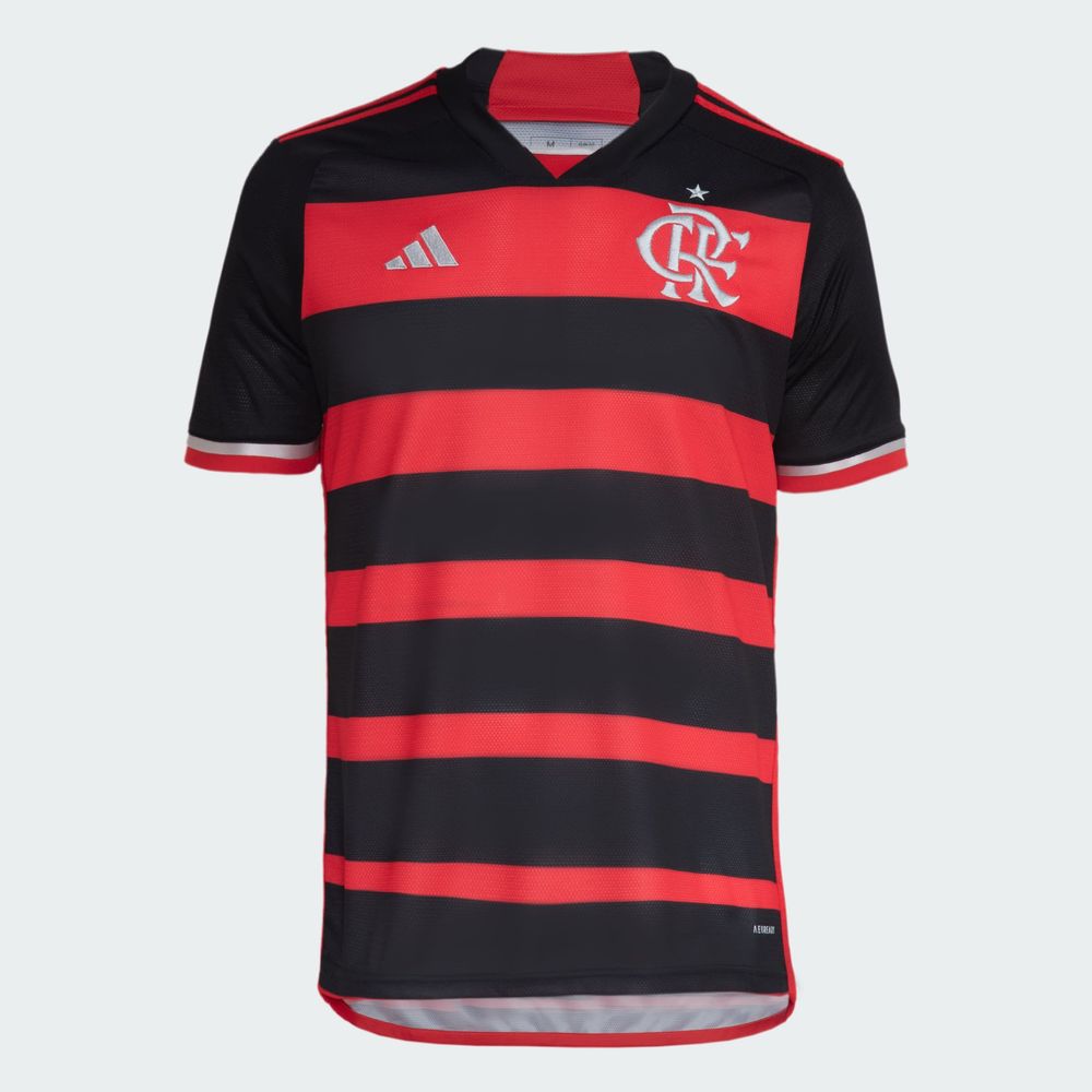 Foto 4 pulgar | Jersey Local Cr Flamengo 24 Adidas Rojo Hombre