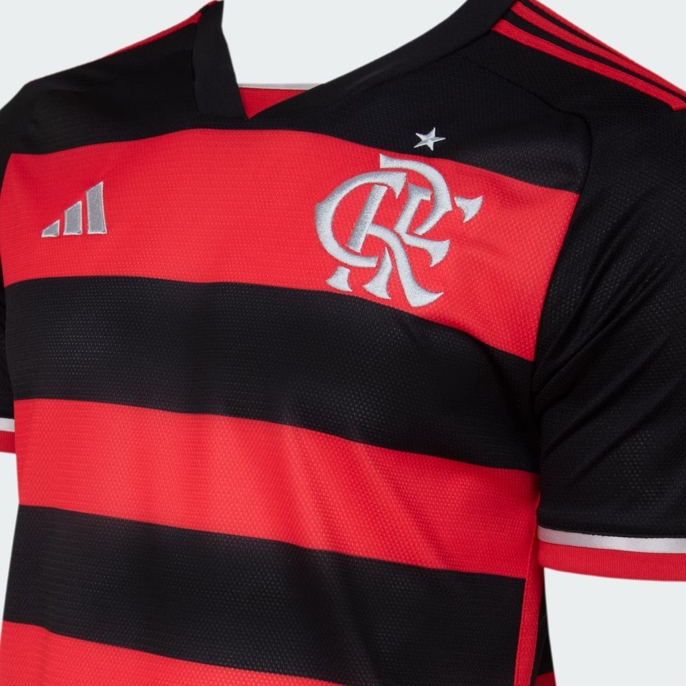 Foto 6 | Jersey Local Cr Flamengo 24 Adidas Rojo Hombre