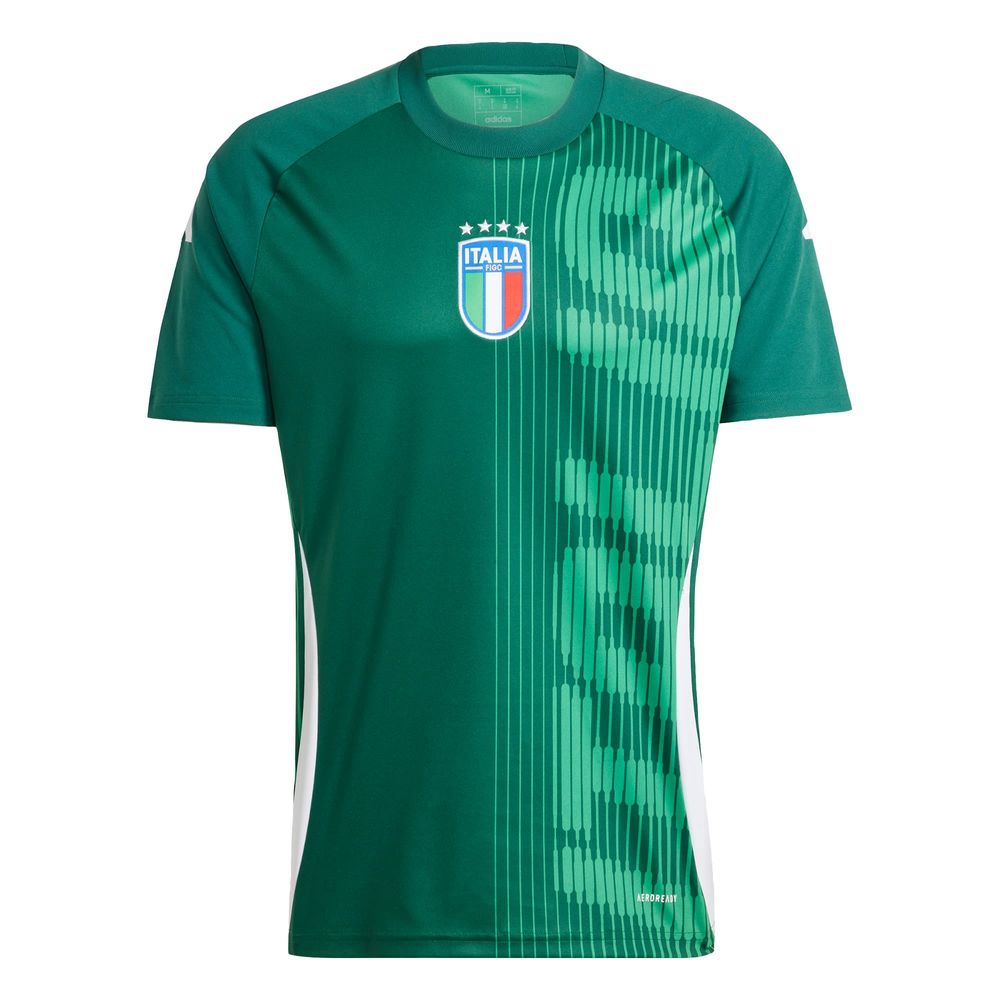 Foto 1 | Jersey Prepartido Italia Adidas Verde Hombre