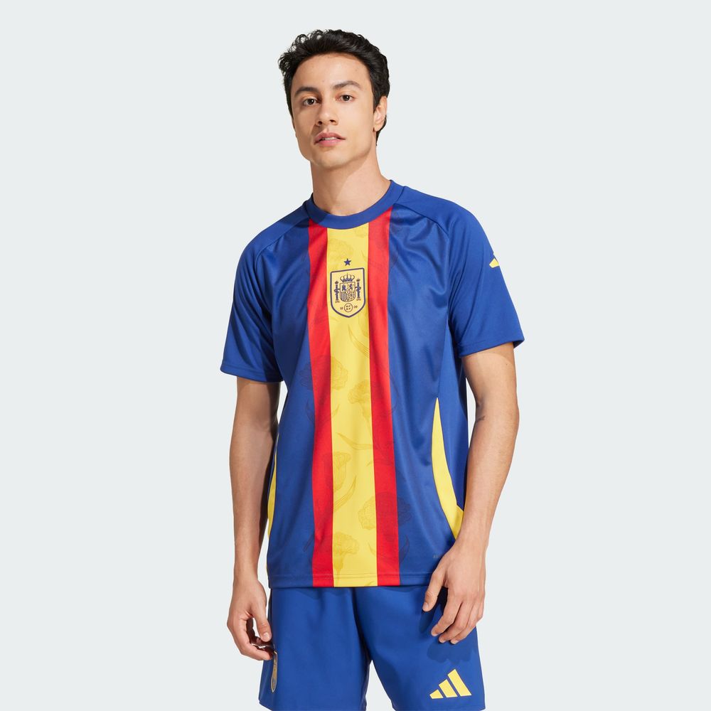 Foto 5 | Jersey Prepartido España Adidas Azul para Hombre