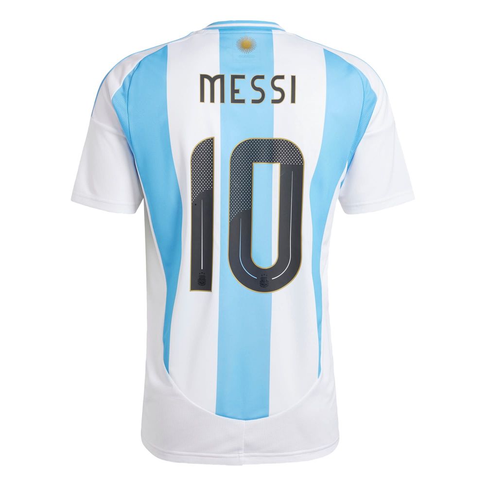 Foto 4 pulgar | Jersey Uniforme Local Argentina 24 Messi Adidas Blanco Hombre