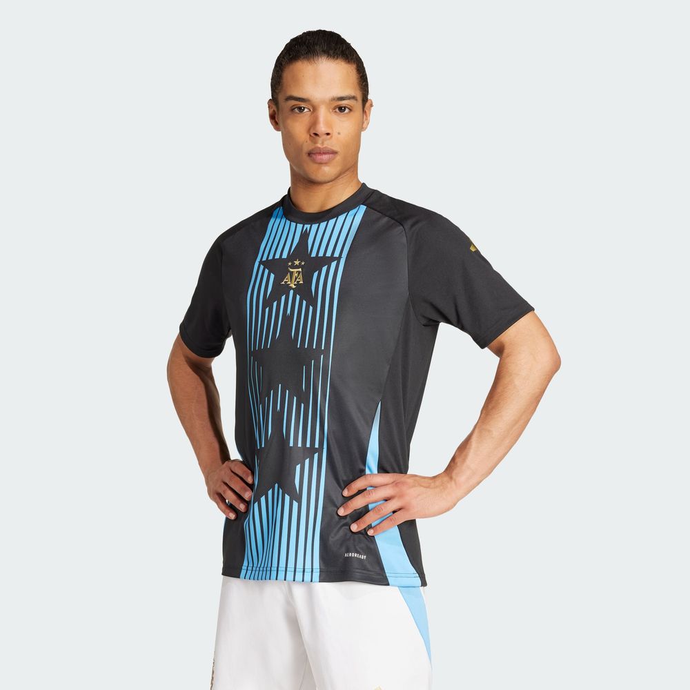 Foto 5 | Jersey Prepartido Argentina Adidas Negro para Hombre