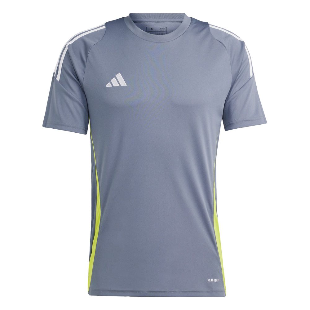 Foto 2 pulgar | Jersey Tiro 24 Adidas Gris Hombre