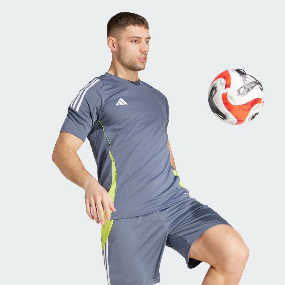 Foto 8 pulgar | Jersey Tiro 24 Adidas Gris Hombre