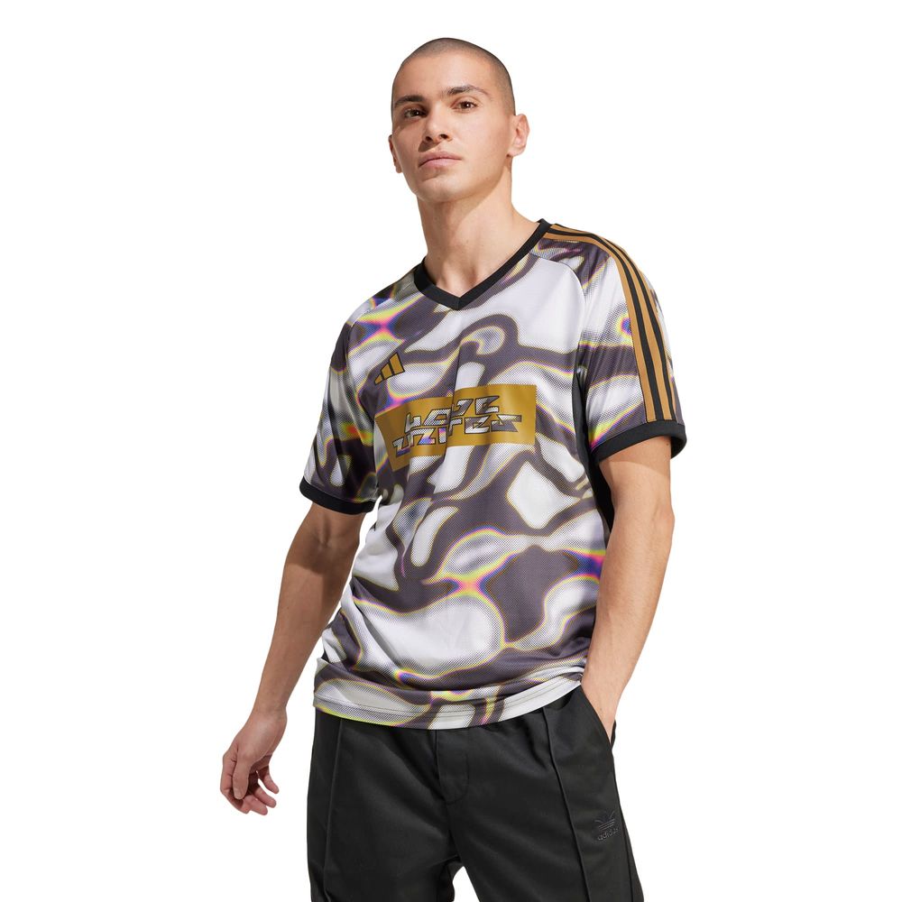 Foto 2 | Playera Adidas Tiro Pride Multicolor para Hombre