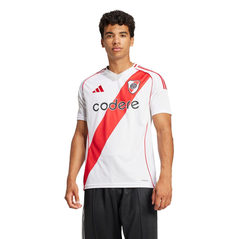 Foto 3 pulgar | Jersey Uniforme Local River Plate 24/25 Adidas Blanco Hombre