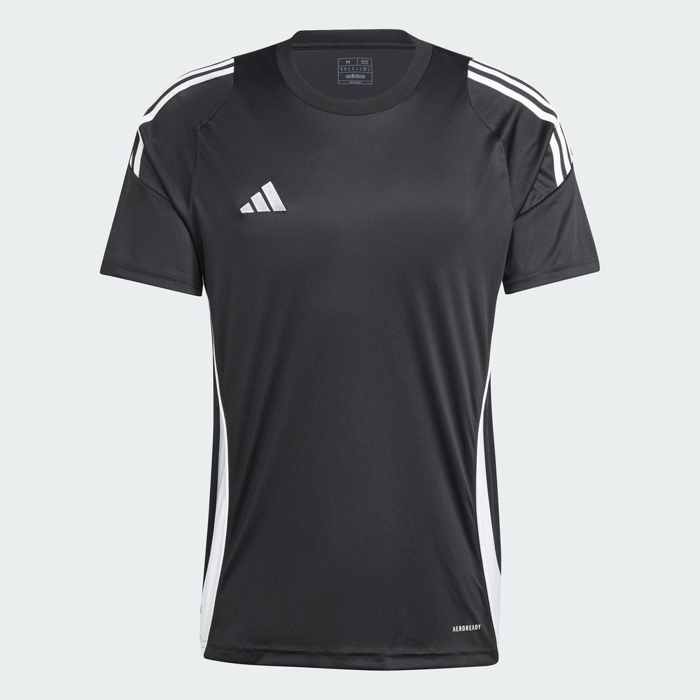 Foto 4 | Jersey Tiro 24 Adidas Negro Hombre