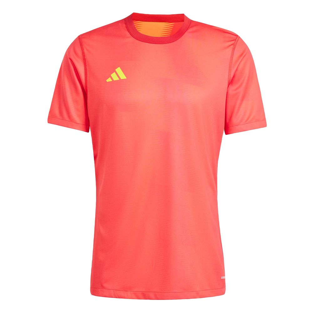 Camiseta Doble Vista 24 Adidas Rojo Hombre