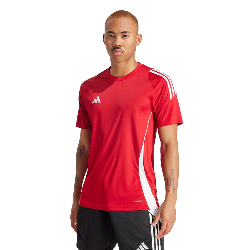 Foto 3 pulgar | Jersey Tiro 24 Adidas Rojo Hombre
