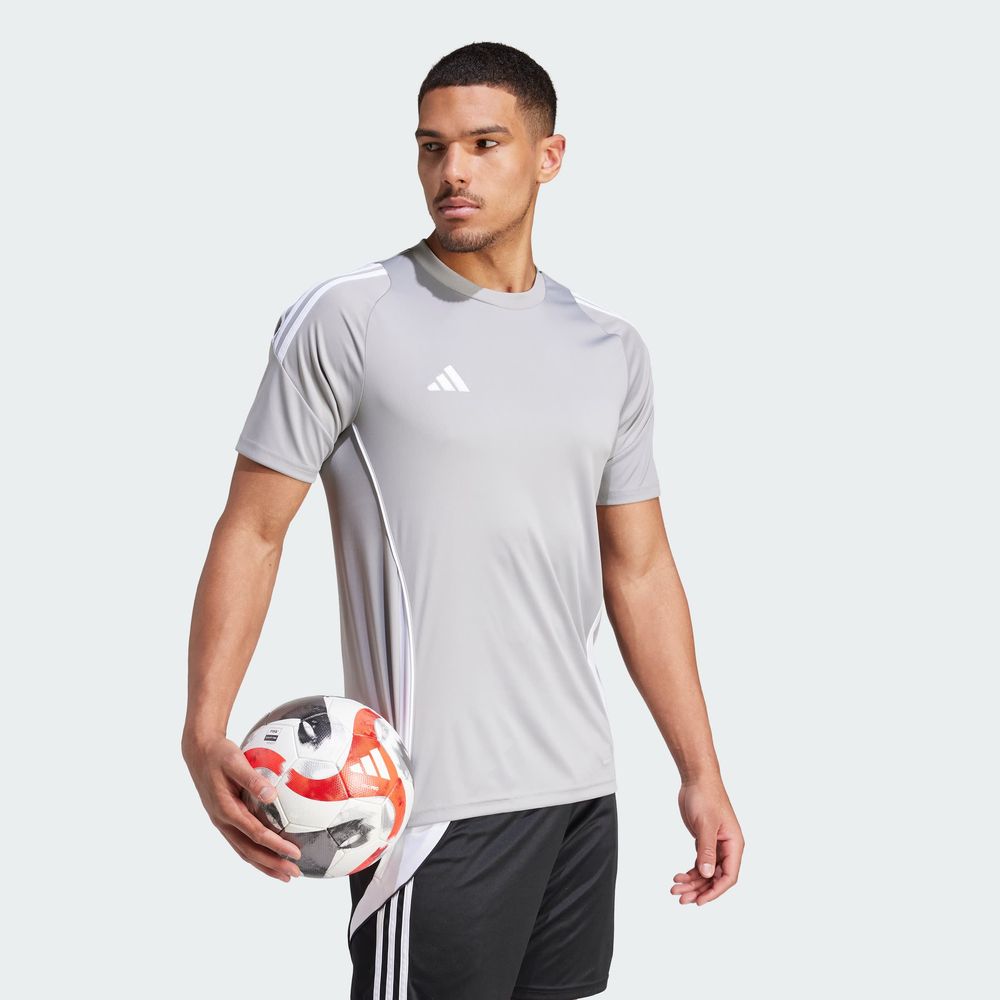 Foto 7 pulgar | Jersey Tiro 24 Adidas Gris Hombre