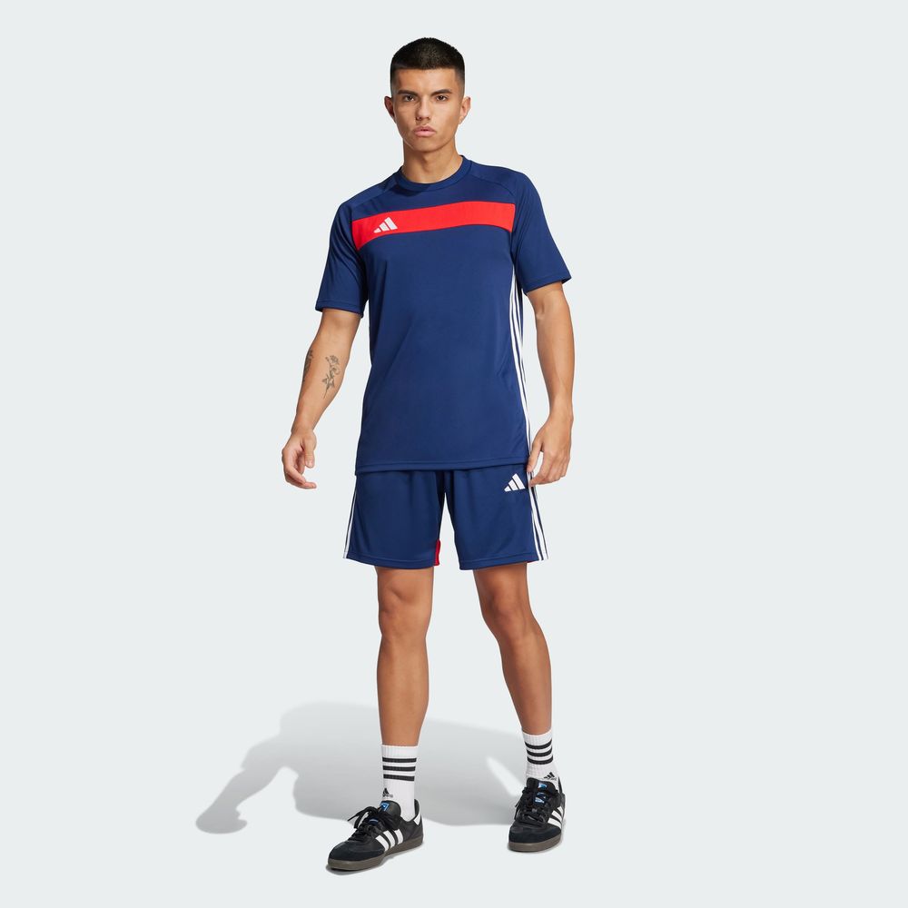 Foto 8 | Tiro Es Jsy Adidas Azul Hombre