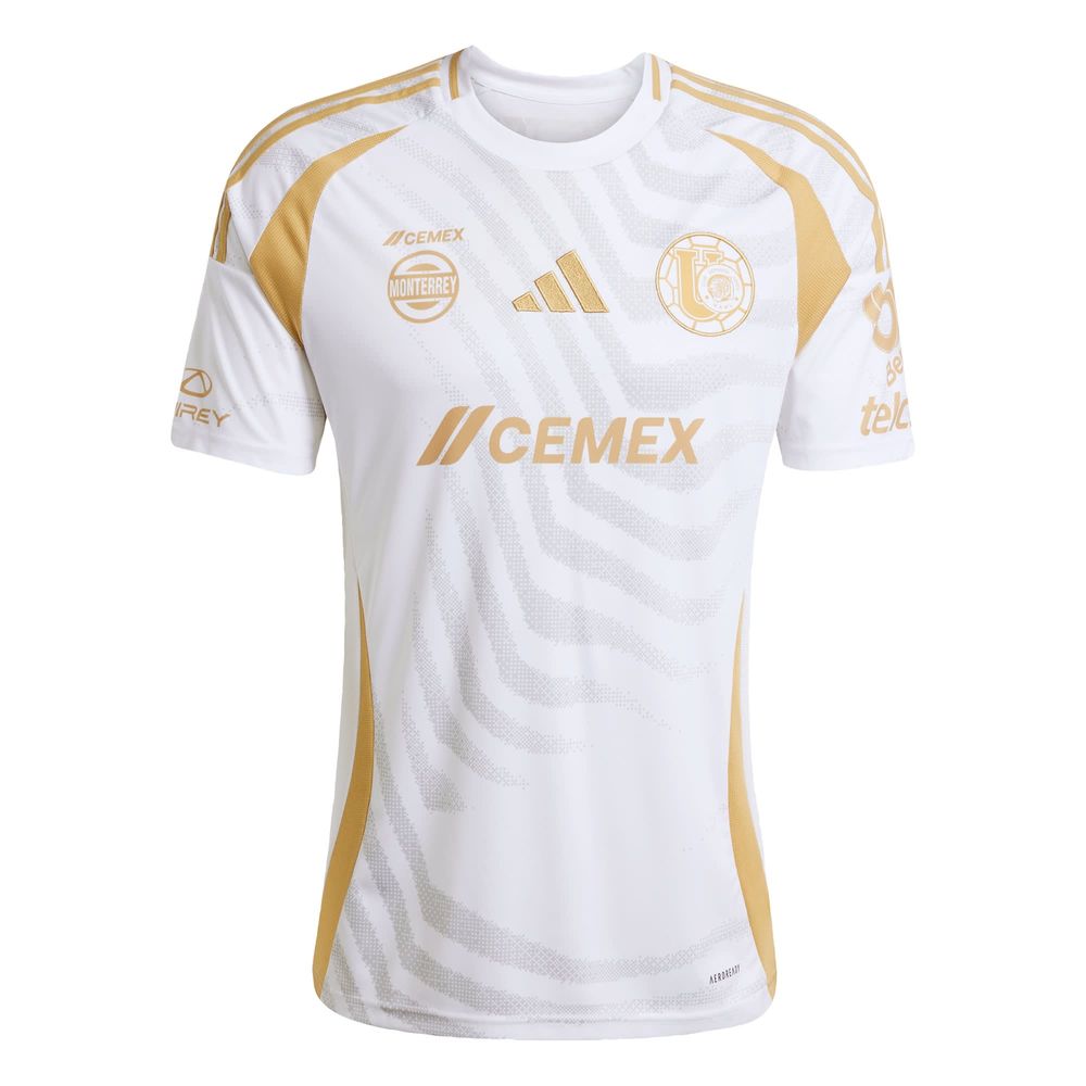 Foto 2 pulgar | Jersey Tigres Tercero Uanl 24/25 Versión Aficionado Adidas Blanco para Hombre