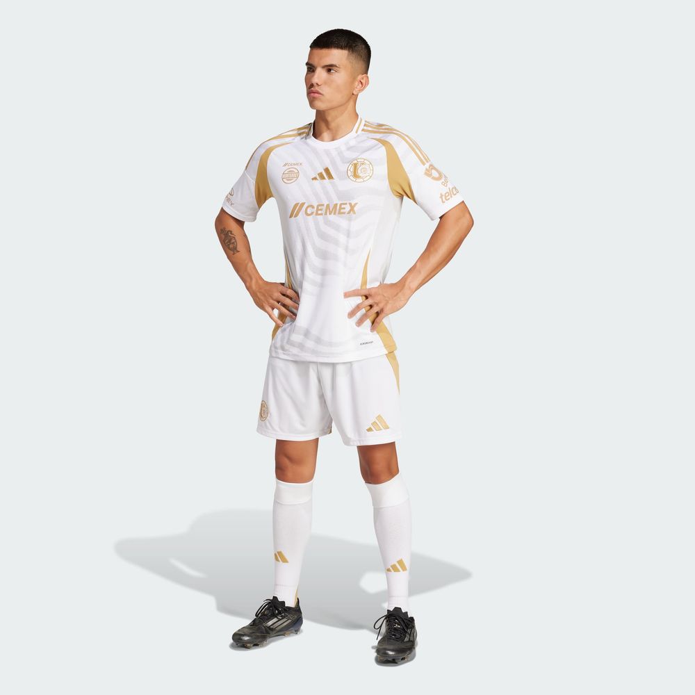 Foto 9 pulgar | Jersey Tigres Tercero Uanl 24/25 Versión Aficionado Adidas Blanco para Hombre