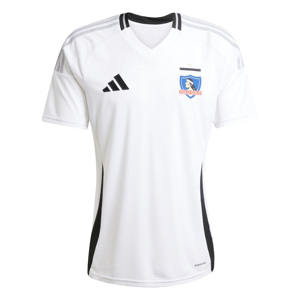 Foto 2 pulgar | Playera Colo-colo 25 Local Adidas Blanco Hombre