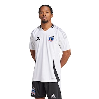 Foto 2 | Playera Colo-colo 25 Local Adidas Blanco Hombre