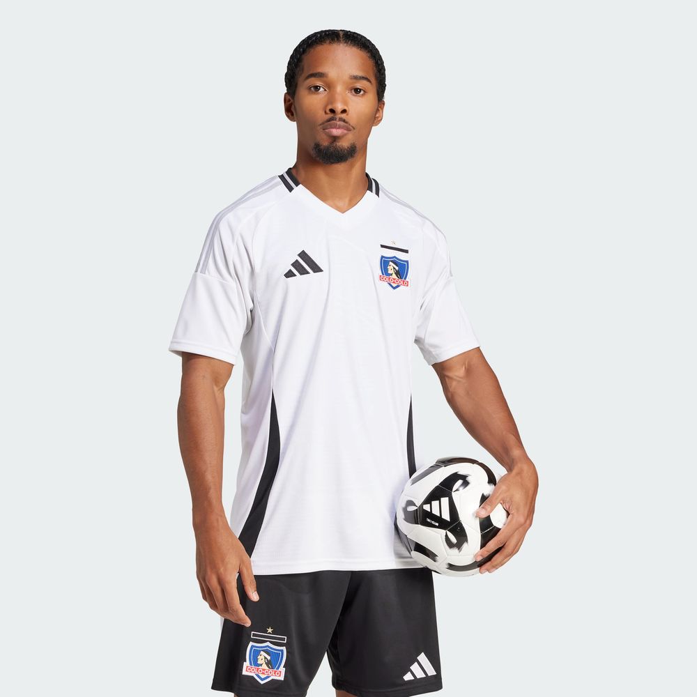 Foto 7 pulgar | Playera Colo-colo 25 Local Adidas Blanco Hombre