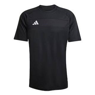 Foto 1 | Playera Tiro 25 Essentials Adidas Negro Hombre