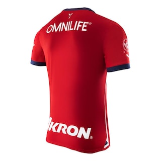 Foto 3 | Jersey Chivas Aficionado Local Puma para Hombre 23-24 Rojo