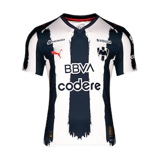 Foto 1 | Jersey Puma Monterrey Local 25-26 Para Hombre Azul Acero