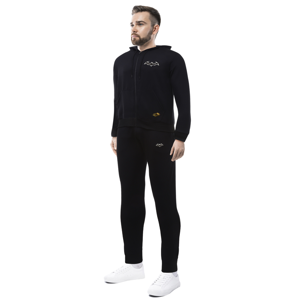 Foto 2 pulgar | Set Pants y Sudadera Lotto Sport Batman color Negro para Caballero