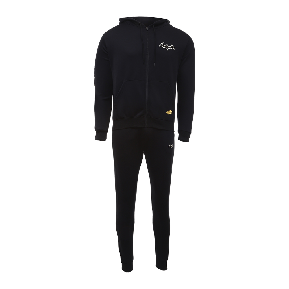 Foto 2 | Set Pants y Sudadera Lotto Sport Batman color Negro para Caballero