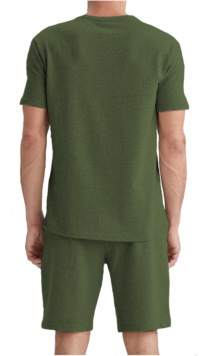 Foto 4 pulgar | Conjunto Deportivo Shendy Vendy 257 color Verde para Hombre 2 Piezas