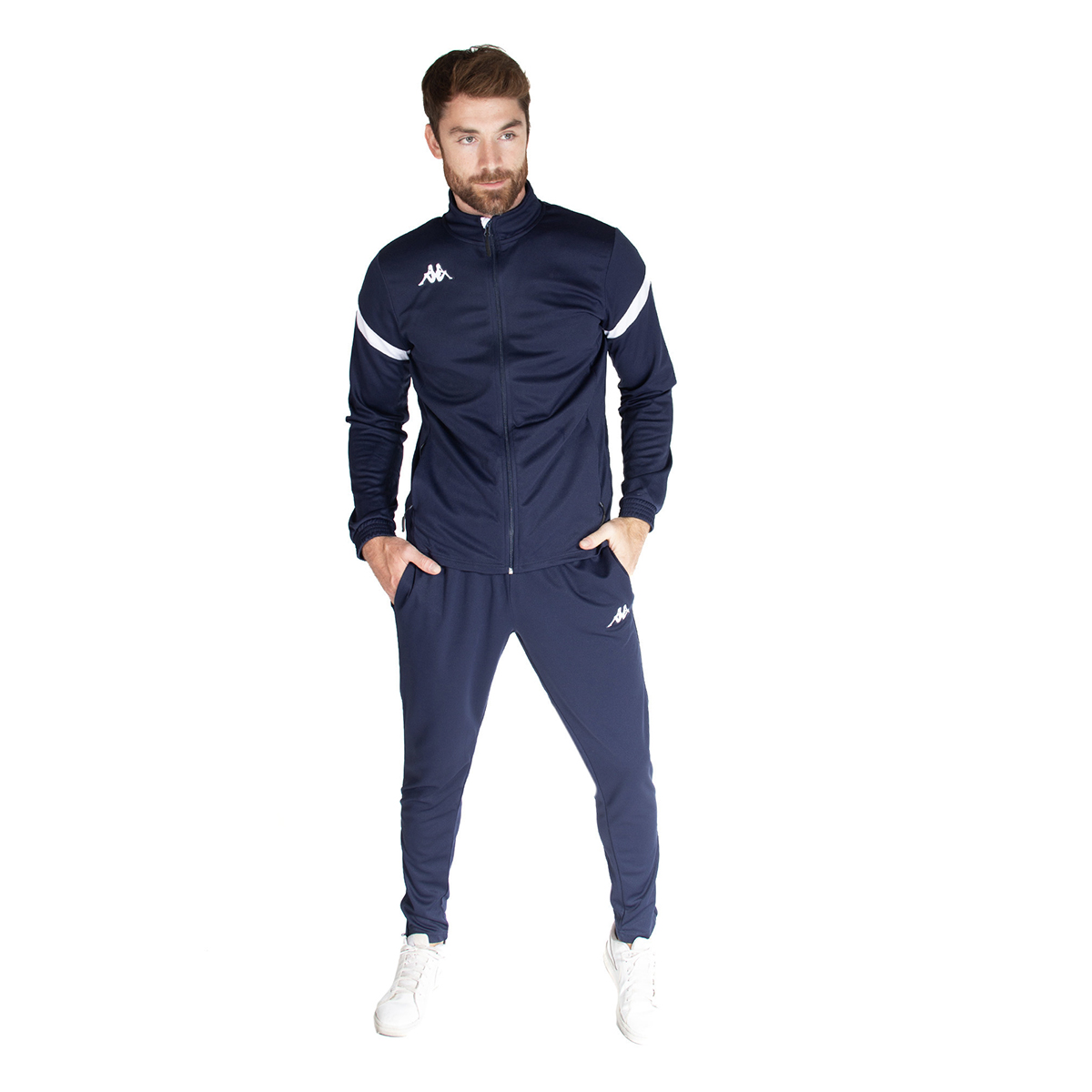 Conjunto Soccer Kappa Dalcito Azul Marino para Hombre