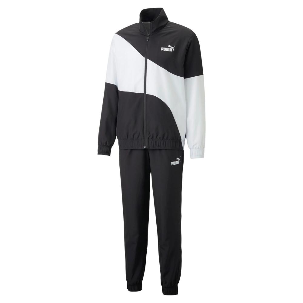 Conjunto Deportivo Puma Power Woven Track Negro para Hombre