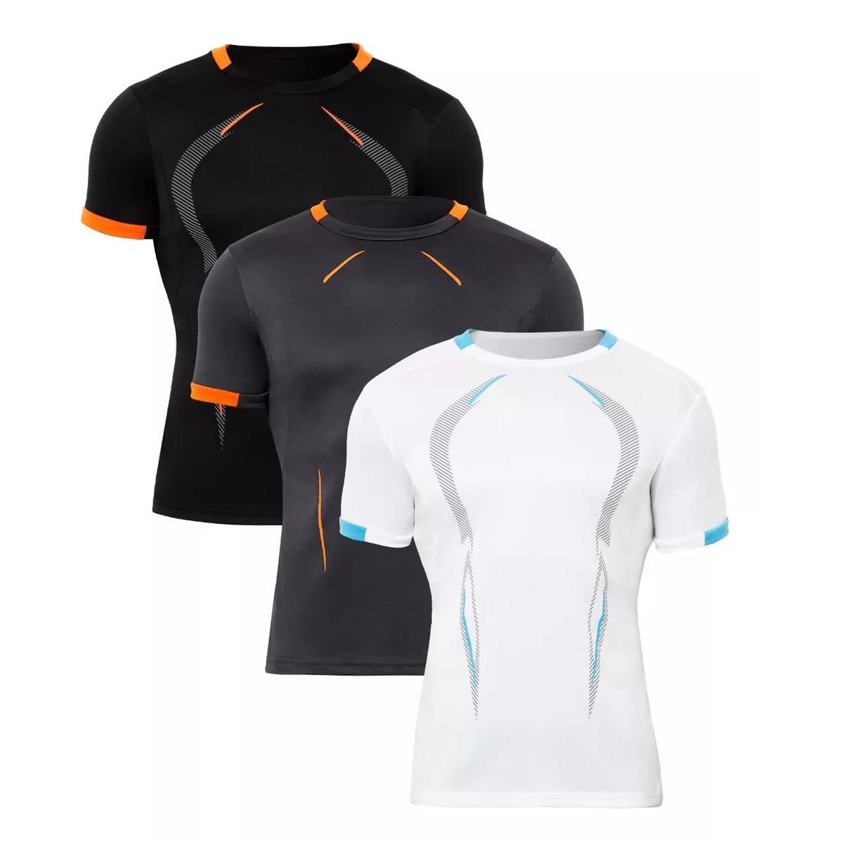 Foto 1 | Playeras Eo Safe Imports Esi10193 3 Piezas para Hombre