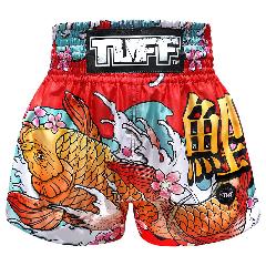 Foto 3 pulgar | Venta Internacional-pantalones Cortos De Boxeo Muay Thai Tuff Tuf-ms637-red Para