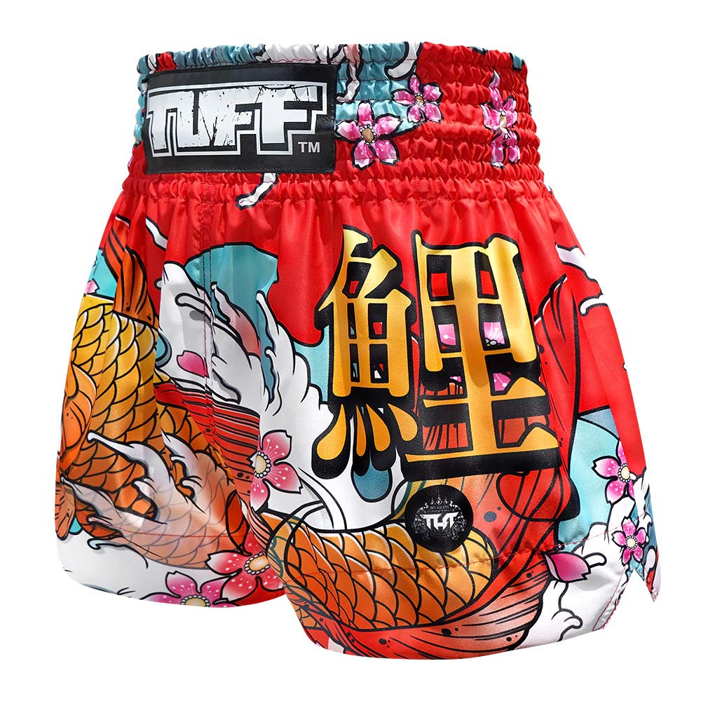 Foto 4 pulgar | Venta Internacional-pantalones Cortos De Boxeo Muay Thai Tuff Tuf-ms637-red Para