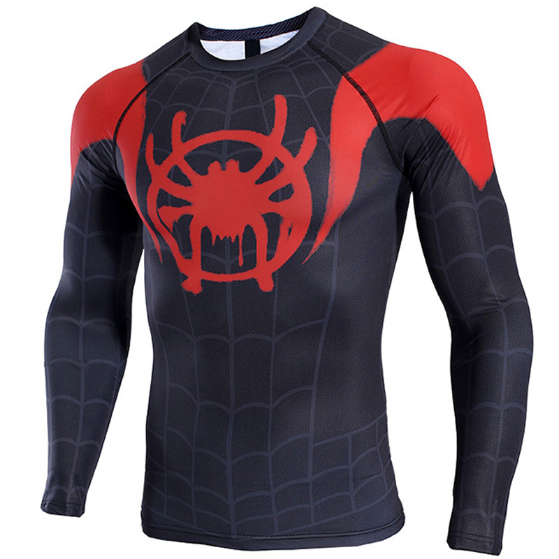 Foto 4 pulgar | Venta Internacional - Camiseta de Compresión Spiderman para Hombre