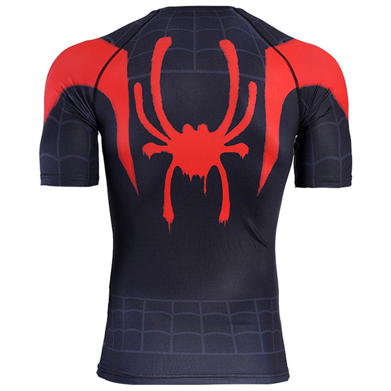 Foto 5 pulgar | Venta Internacional - Camiseta de Compresión Manga Corta Spiderman para Hombre