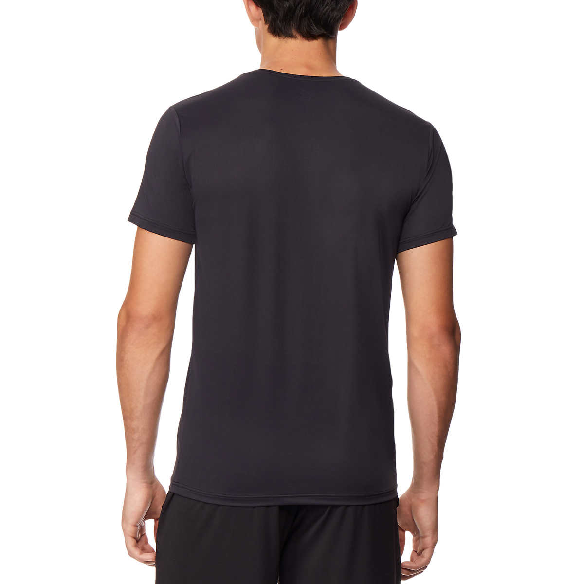 Foto 4 | Playeras Deportivas 32 Degrees Heat Negras 4 Piezas para Hombre