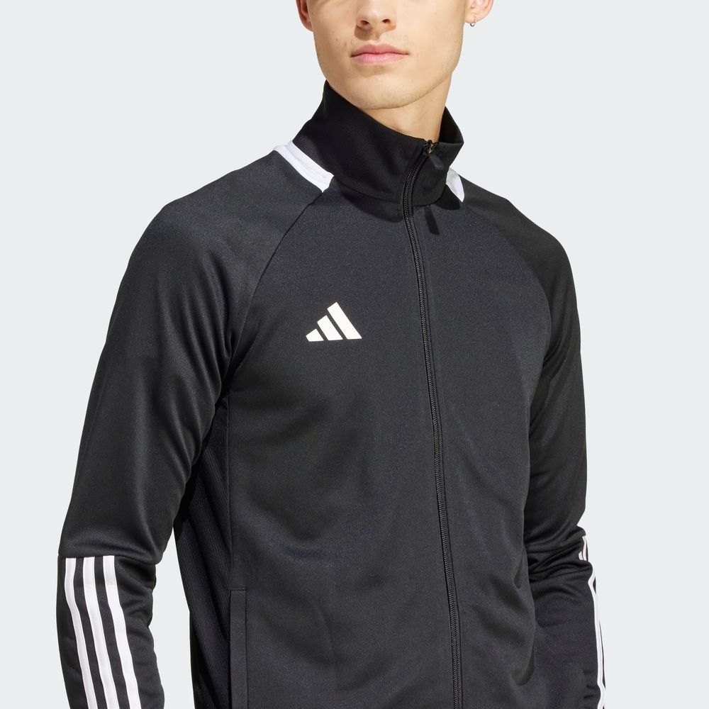 Foto 9 pulgar | Conjunto Deportivo Sereno Aeroready Cut 3 Franjas Adidas Negro para Hombre