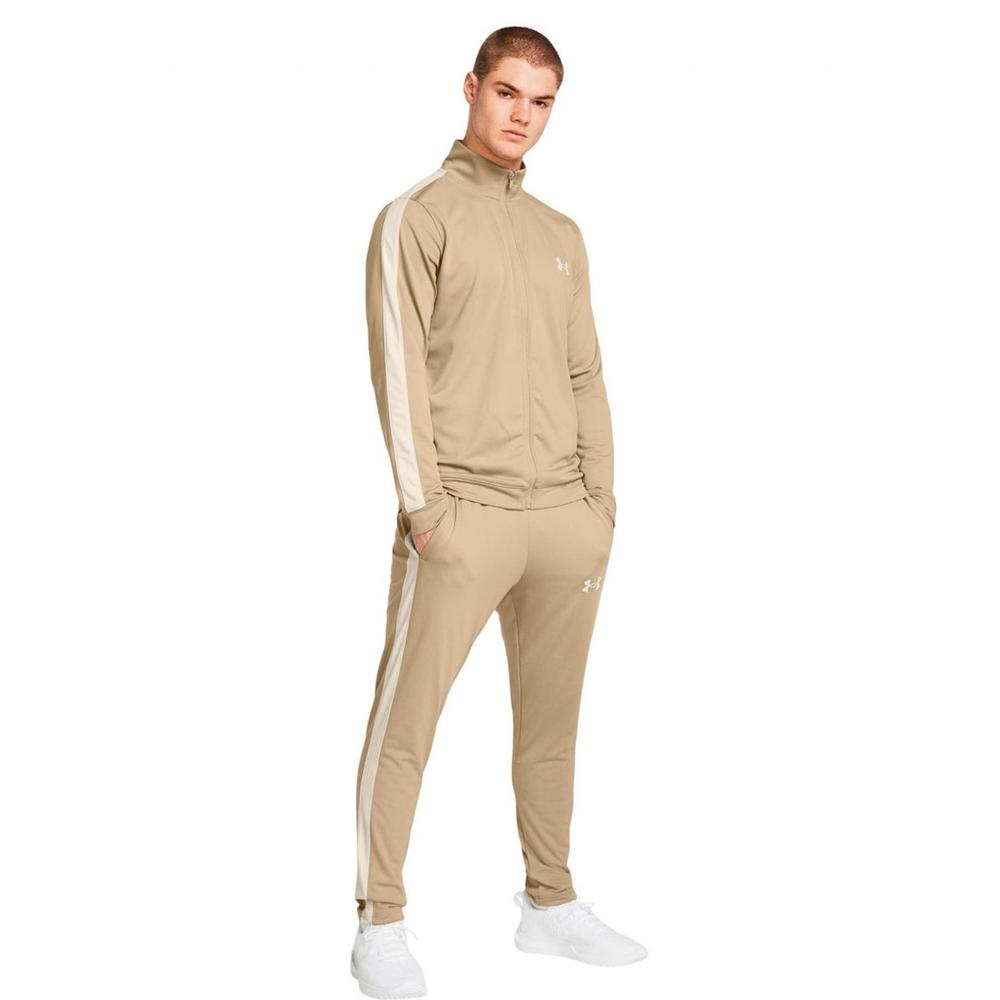 Foto 4 pulgar | Conjunto Deportivo Under Armour Knit 1357139299 color Beige para Hombre