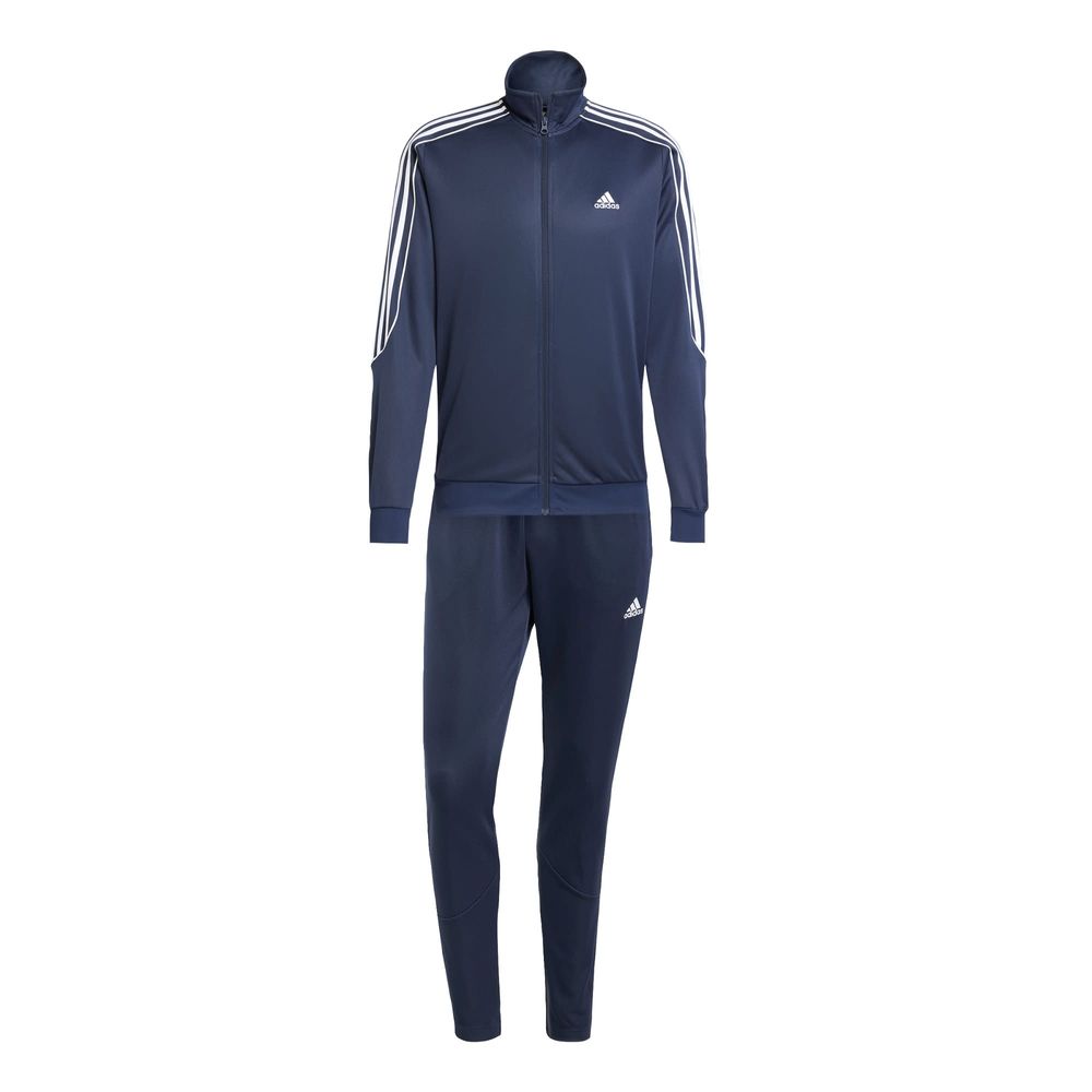 Conjunto Sportswear 3 Franjas Tejido De Punto Doble Adidas Azul Hombre