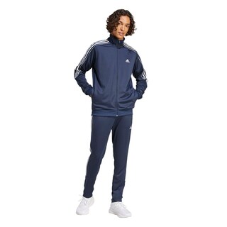 Foto 2 | Conjunto Sportswear 3 Franjas Tejido De Punto Doble Adidas Azul Hombre