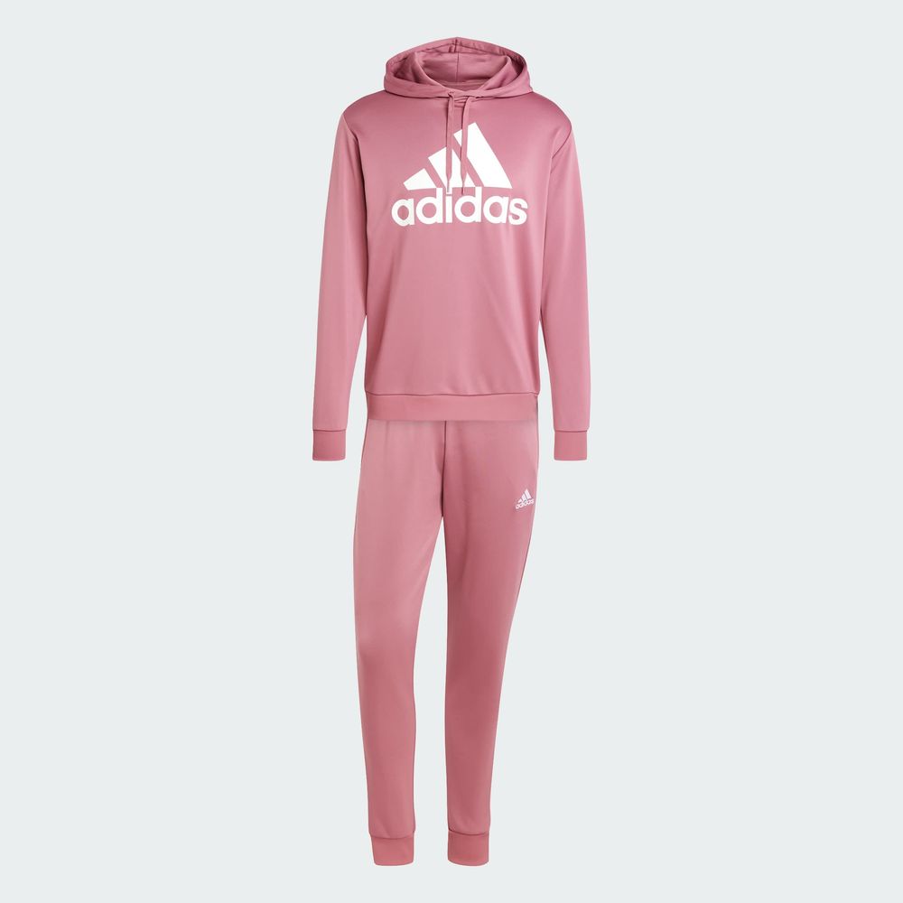 Foto 4 pulgar | Conjunto Sudadera Con Gorro Sportswear Felpa Francesa Adidas Rojo Hombre