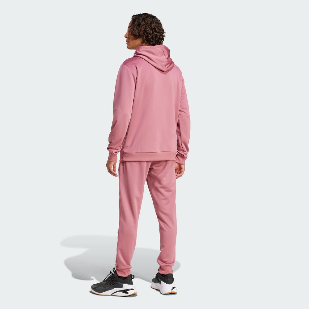 Foto 5 pulgar | Conjunto Sudadera Con Gorro Sportswear Felpa Francesa Adidas Rojo Hombre