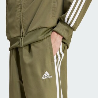 Foto 5 | Conjunto Tejido 3 Franjas Adidas Verde Hombre