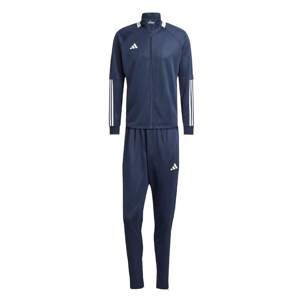 Conjunto Aeroready Sereno Cut 3 Franjas Adidas Azul Hombre