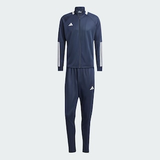 Foto 2 | Conjunto Aeroready Sereno Cut 3 Franjas Adidas Azul Hombre