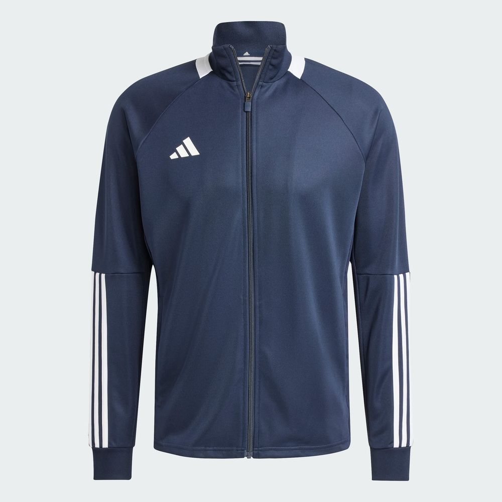 Foto 4 pulgar | Conjunto Aeroready Sereno Cut 3 Franjas Adidas Azul Hombre