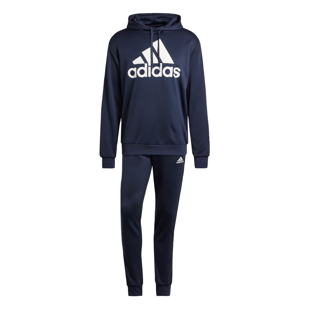 Conjunto Sudadera Con Gorro Sportswear Felpa Francesa Adidas Azul Hombre