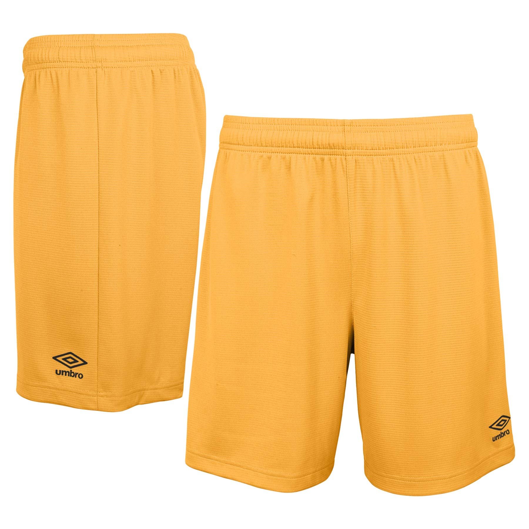 Foto 2 | Pantalones Cortos Umbro Field Para Niños, Color Amarillo, Talla Grande - Venta Internacional.