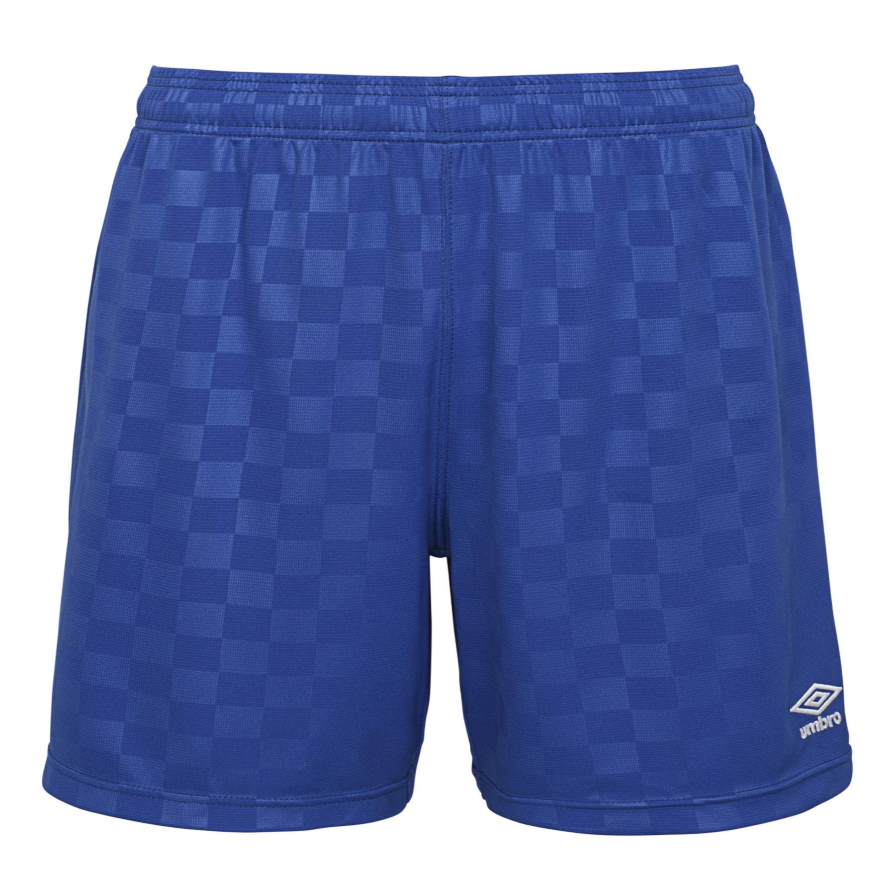 Foto 2 pulgar | Pantalones Cortos Umbro de Poliéster Azul Real A Cuadros para Mujer - Venta Internacional