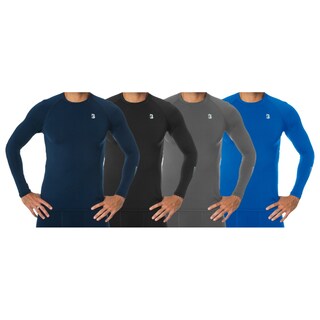 Foto 1 | Playera Deportiva Dryfit Manga Larga Hombre Blacksecretsport