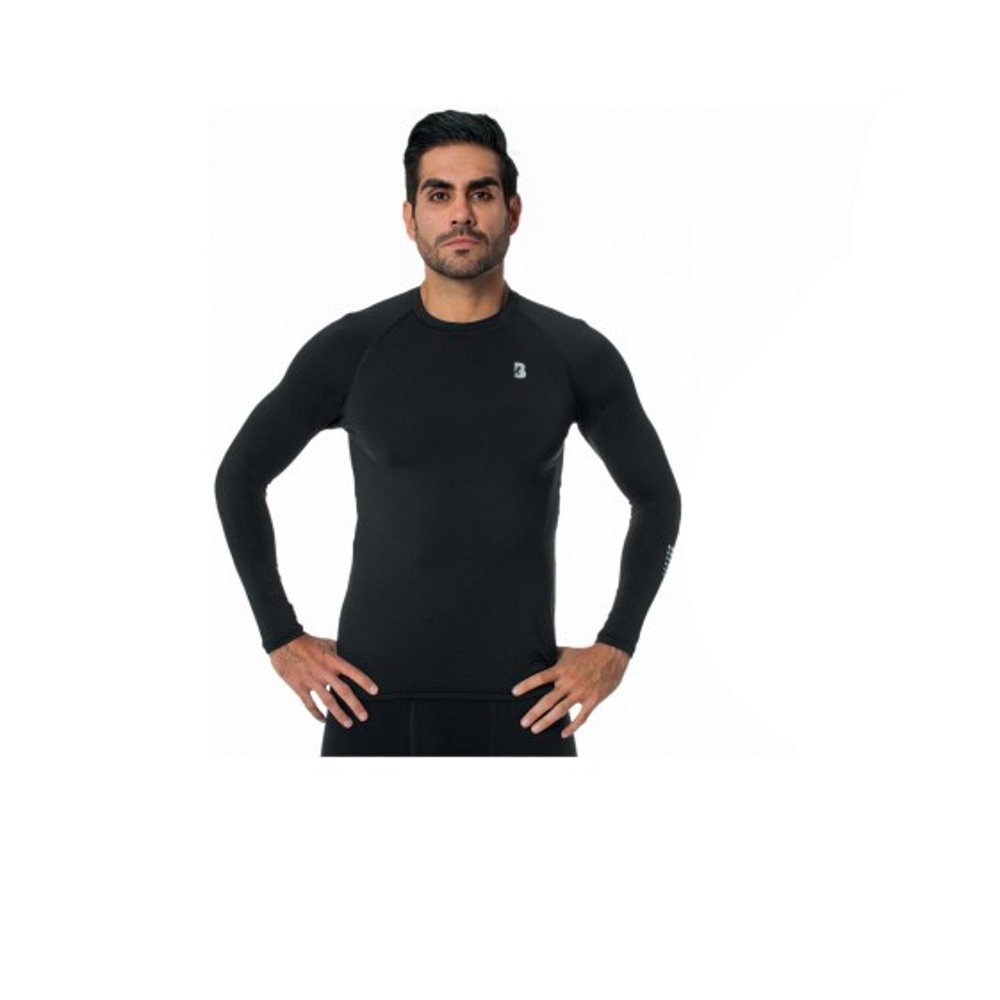 Foto 3 pulgar | Playera Deportiva Dryfit Manga Larga Hombre Blacksecretsport